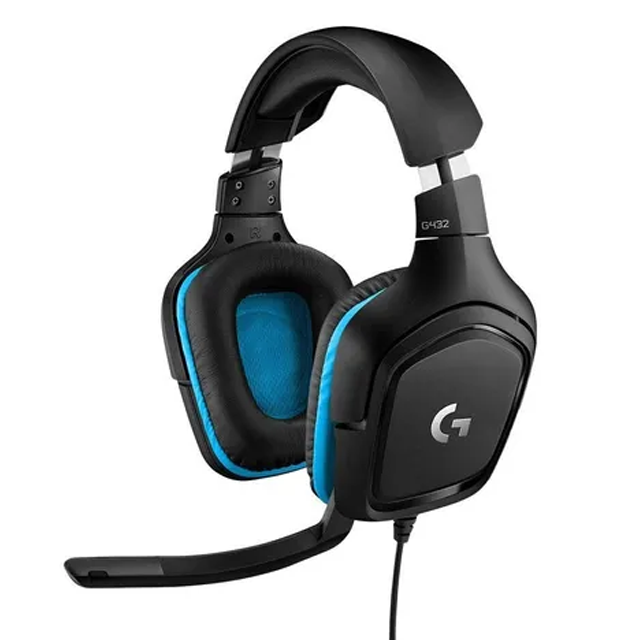 AURICULARES LOGITECH G432 7.1 WIRED GAMING HAEDSET PC