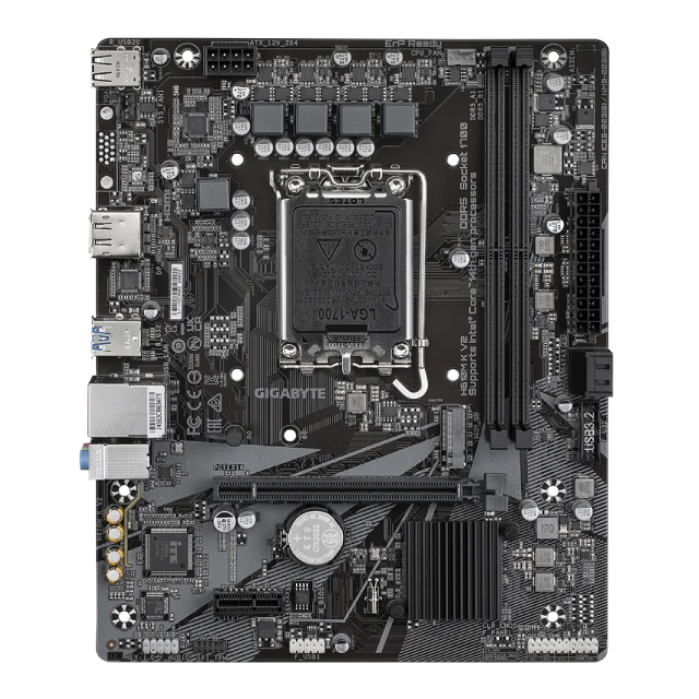 Mother Gigabyte H610M K V2 DDR5 (12/13/14va Gen) LGA1700