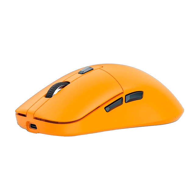 Mouse Fantech Kanata S WG9S Wireless Yellow 12000 DPI Sensor PixArt