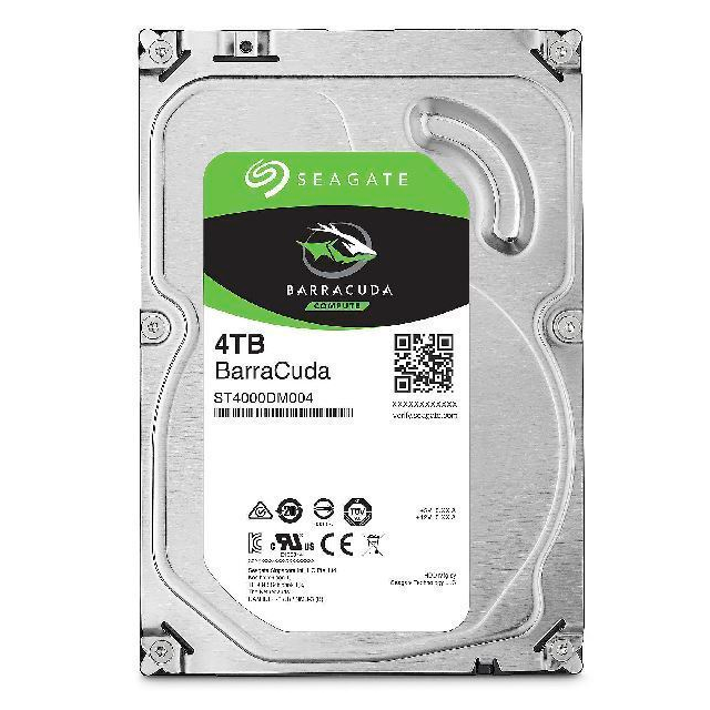 DISCO RÍGIDO PC 4TB SEAGATE BARRACUDA SATA3