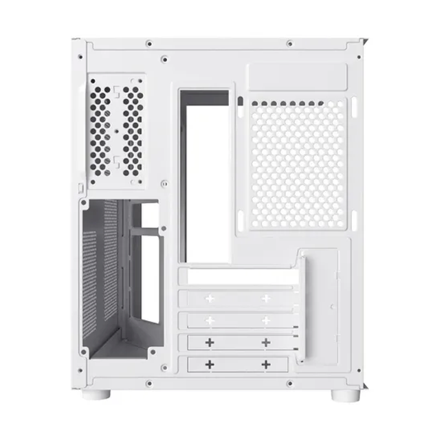 Gabinete Sentey Zeus White Mesh Templado 5x12cm ARGB — foto 3