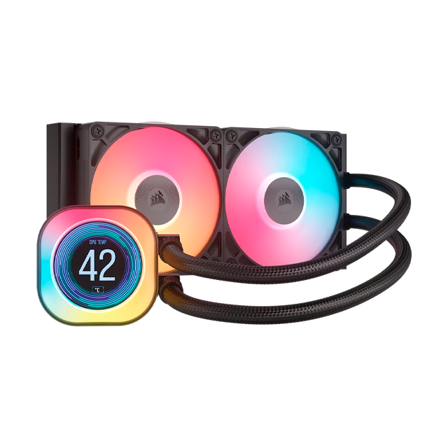 COOLER CPU WATERCOOLER CORSAIR ICUE LINK TITAN 240 RX LCD 240MM