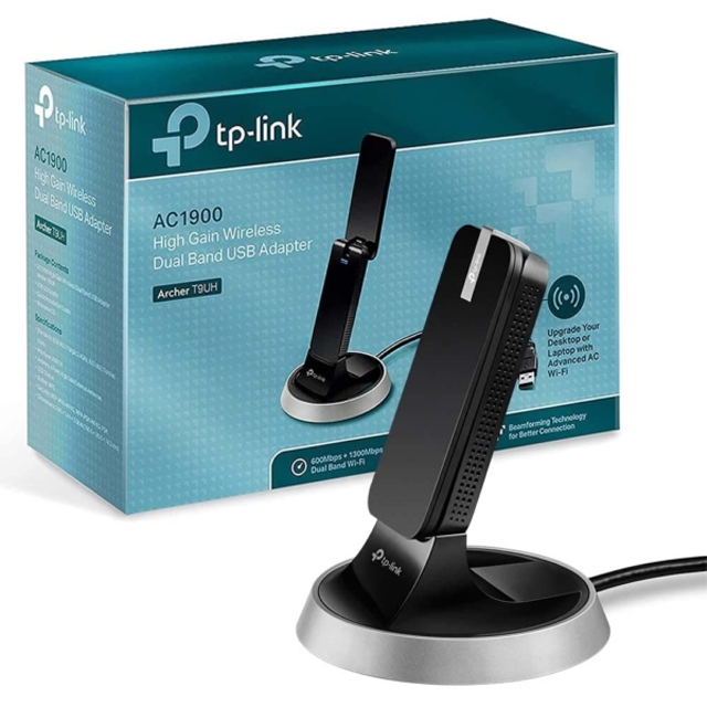 PLACA DE RED WIFI TP-LINK ARCHER T9UH USB DUAL BAND HP AC1900