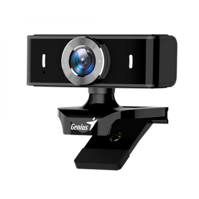 WEBCAM GENIUS FACECAM LIGHT BLACK CON LUZ FULL HD 1080P USB C/A