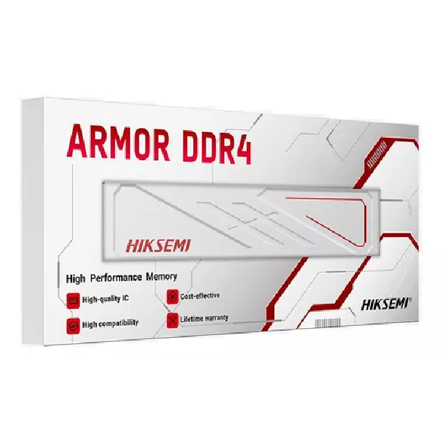 MEMORIA RAM HIKSEMI 16GB DDR4 3200MHZ ARMOR WHITE