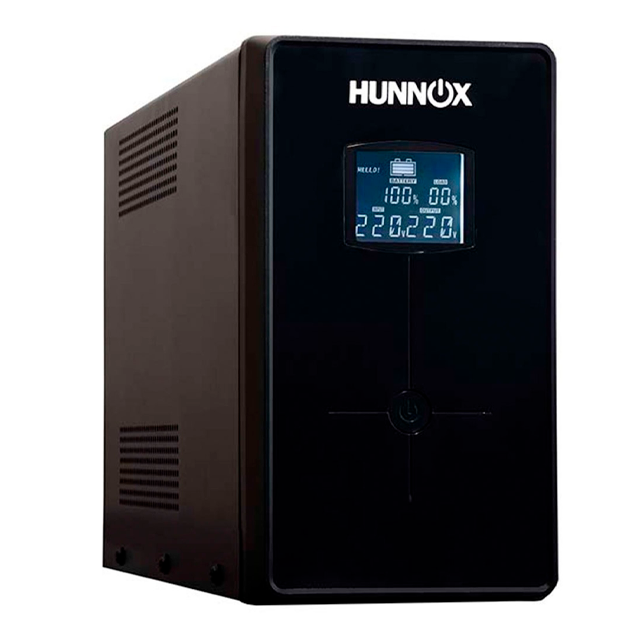 UPS ESTABILIZADOR HUNNOX 850VA LCD C/USB