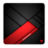 Mouse Pad Fantech Vigil MP456 Black Large (450x450mm)