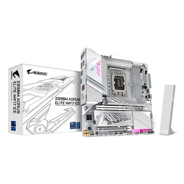 MOTHER GIGABYTE Z890M AORUS ELITE WIFI7 ICE DDR5 LGA1851
