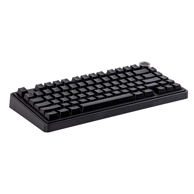 Teclado Aula F75 Wired Negro Mecánico 75% Rainbow RGB Switch Blue Inglés — foto 3