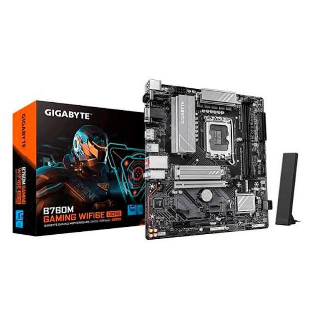 MOTHER GIGABYTE B760M GAMING WIFI6E GEN5 DDR5 (12/13/14VA GEN) LGA1700