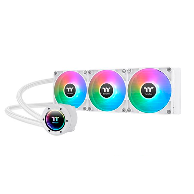 COOLER CPU WATERCOOLER THERMALTAKE TH360 V2 ARGB SYNC AIO 360MM SNOW WHITE