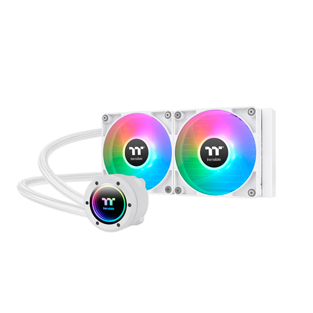 COOLER CPU WATERCOOLER THERMALTAKE TH240 V2 ARGB SYNC AIO 240MM SNOW WHITE