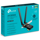 Placa de Red WiFi TP-Link Archer TX55E PCIE Dual Band AX3000 + Bluetooth 5.2