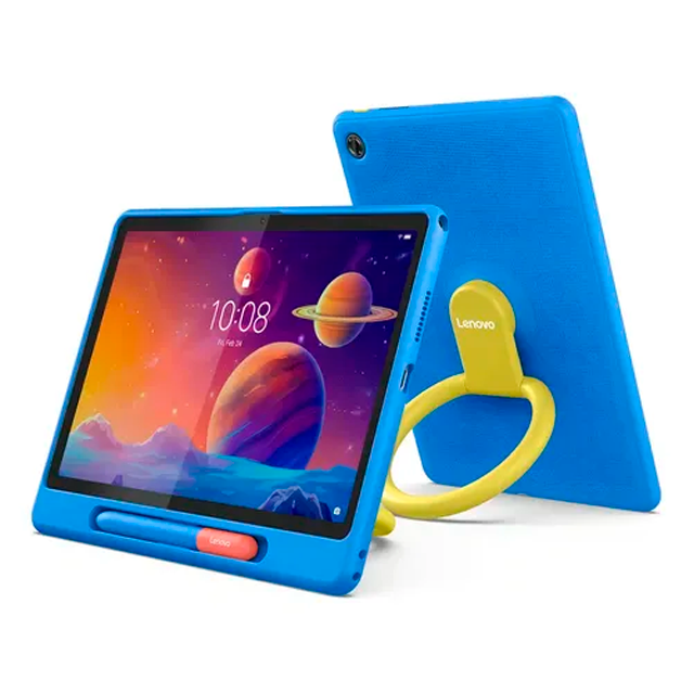 TABLET LENOVO TAB 10.1" WUXGA (1920X1200)  4GB RAM  64GB  LUNAR GREY  KIDS BUMPER CASE + LÁPIZ ZAEH0121AR