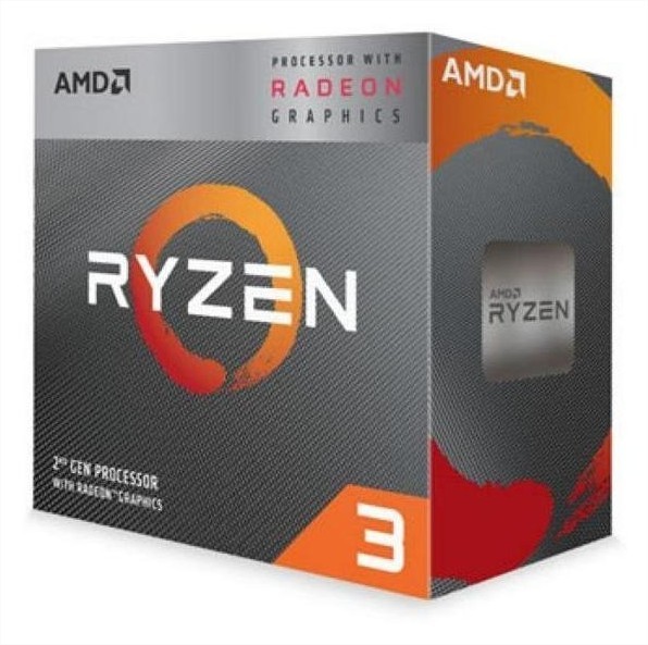 MICRO AMD RYZEN 3 3200G QUADCORE + VEGA 8 AM4 BOX