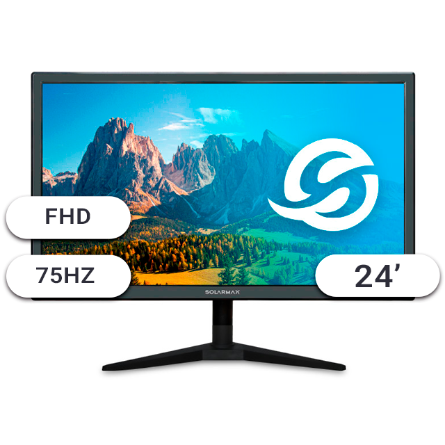 MONITOR SOLARMAX SX24F2 24 FHD 75HZ VGA/HDMI