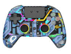 GAMEPAD JOYSTICK FANTECH NOVA PRO WGP14V2 POLARIS BLUE BLUETOOTH VIBRACIÓN USB PC/PS4/SWITCH/ANDROID