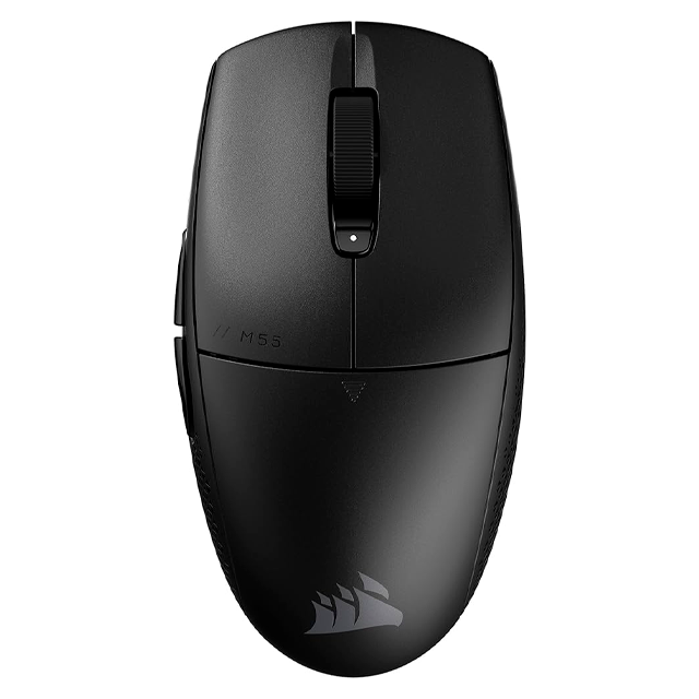 MOUSE CORSAIR M55 WIRELESS GREY 24000 DPI