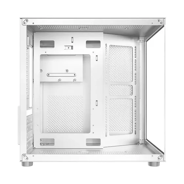 Gabinete Sentey Zeus White Mesh Templado 5x12cm ARGB — foto 2