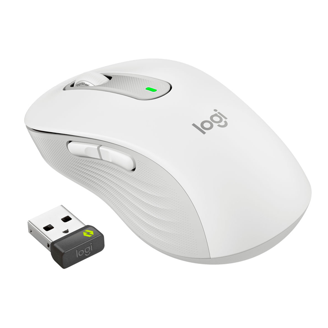 MOUSE LOGITECH M650 WHITE WIRELESS 910-006252