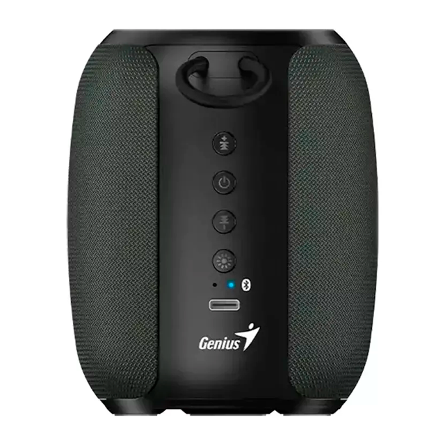 PARLANTES GENIUS SP-915BT RGB GRAY PORTATIL BLUETOOTH BATERIA 6 HORAS USB C