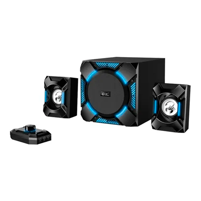 Parlantes Genius GX Gaming SW-G 2.1 1200 Black — foto 2