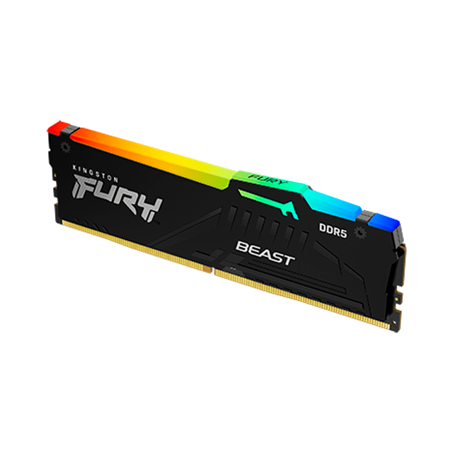 MEMORIA RAM KINGSTON 16GB DDR5 6400MHZ FURY BEAST RGB EXPO