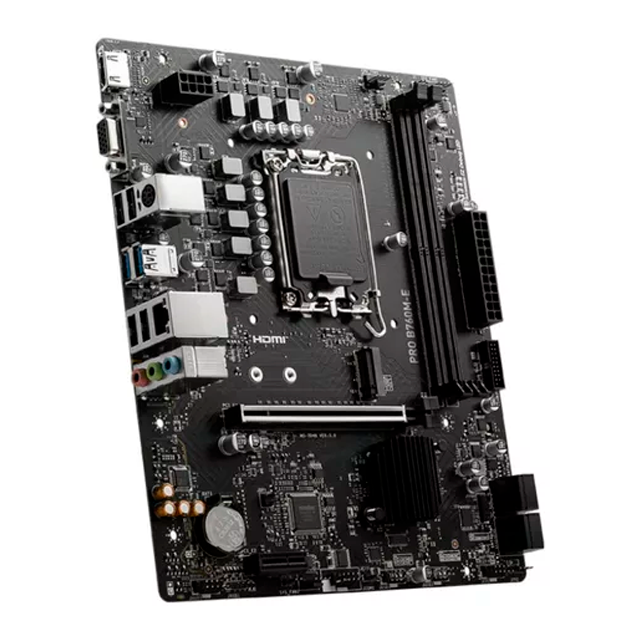Mother MSI PRO B760M-E DDR4 (12/13/14va Gen) LGA1700