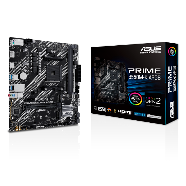 MOTHER ASUS PRIME B550M-K ARGB AM4 (3ERA/4TA/5TA GEN)