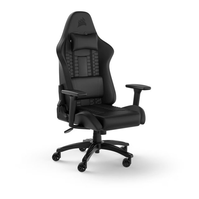 SILLA GAMER CORSAIR TC100 RELAXED CUERO NEGRA CF-9010050-WW