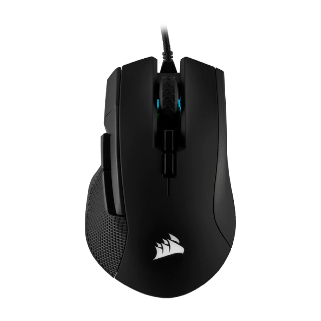 MOUSE CORSAIR IRONCLAW RGB FPS/MOBA BLACK 18000 DPI