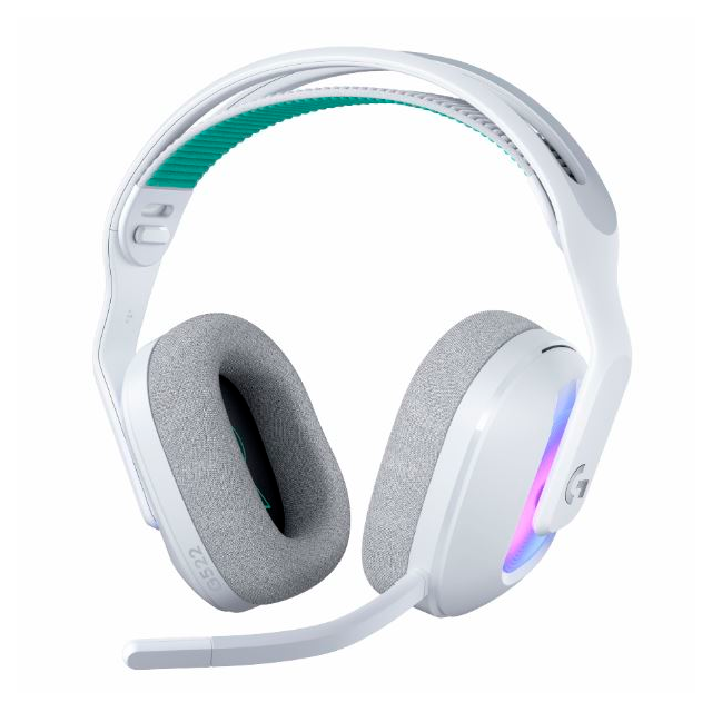 AURICULARES LOGITECH G522 LIGHTSPEED RGB WIRELESS WHITE 981-001549