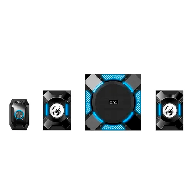 Parlantes Genius GX Gaming SW-G 2.1 1200 Black — foto 3