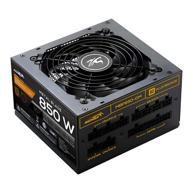 FUENTE SENTEY MBP850-GM 850W 80 PLUS BRONZE ATX 3.1 PCIE 5.1