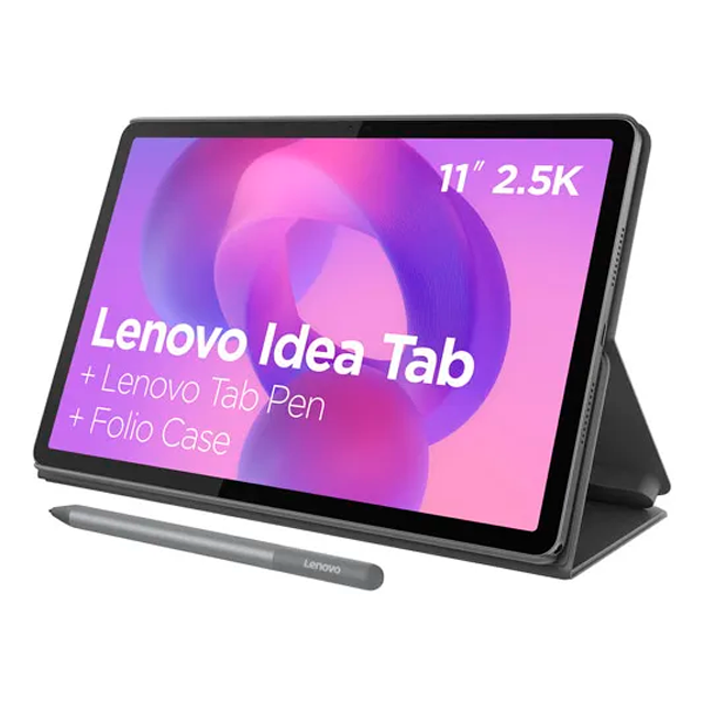 Tablet Lenovo Idea Tab 11'' 2.5K 2560x1600 IPS | 8GB RAM | 128GB | Lunar Grey | Lápiz y Funda Lenovo Tab Plus ZAFR0099AR