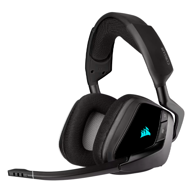 AURICULARES CORSAIR VOID RGB ELITE WIRELESS CARBON PC/PS4/PS5/XBOX/MOBILE