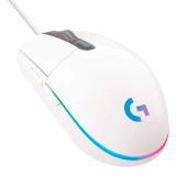 Mouse Logitech G203 Gaming Lightsync RGB White 8000 DPI