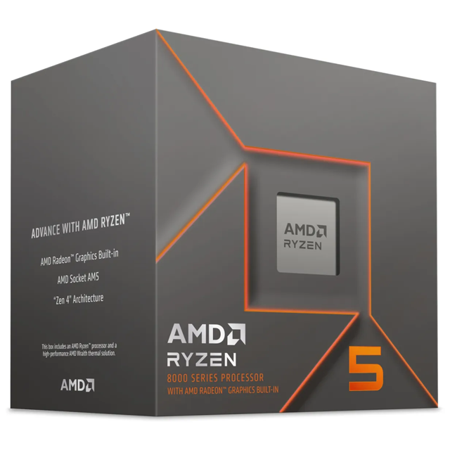 SPRING SALE MICRO AMD RYZEN 5 8500G - 6 NÚCLEOS / 12 THREADS 5.0GHZ + RADEON GRAPHICS AM5