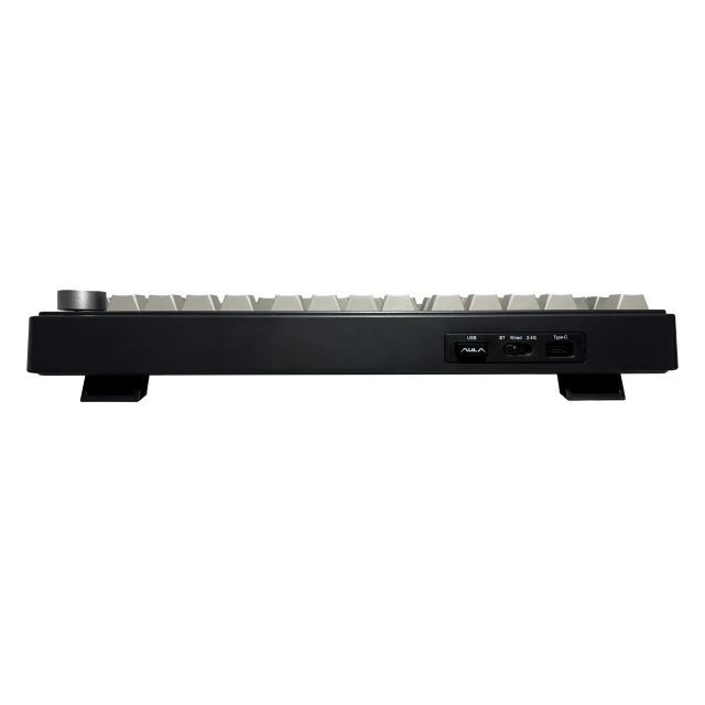 Teclado Aula F75 Wireless Black Degrade Mecánico 75% Rainbow RGB Switch Reaper Español — foto 2