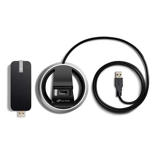 Placa de Red WiFi TP-Link Archer T9UH USB Dual Band HP AC1900