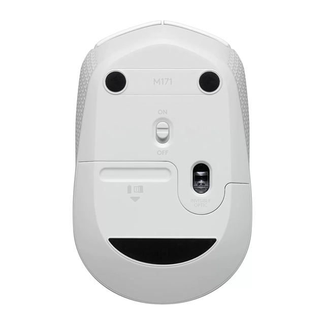 Mouse Logitech M170 White Wireless Inalámbrico USB — foto 3