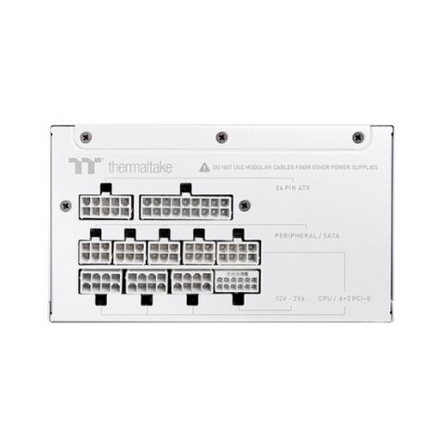 Fuente Thermaltake Toughpower GT 850W 80 Plus Gold White ATX 3.1 PCIe 5.1 Full Modular
