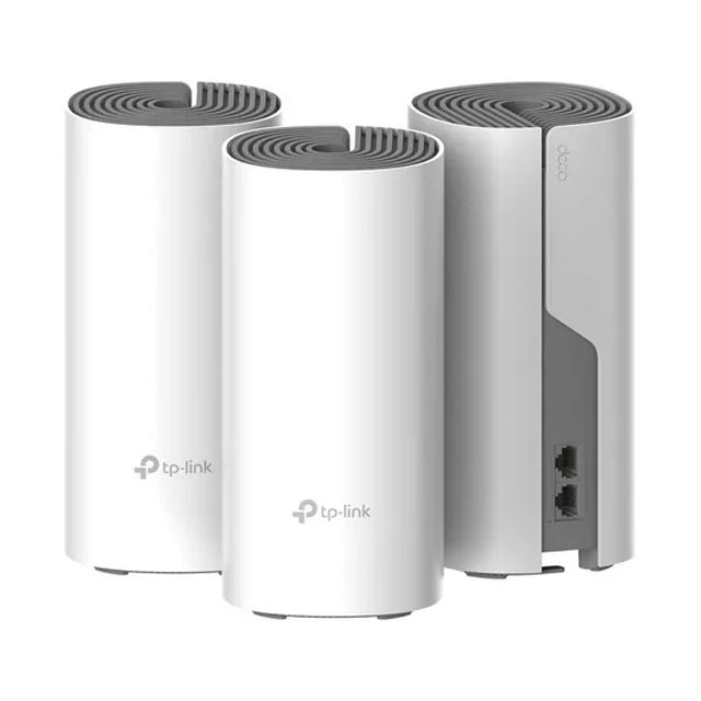 SISTEMA WIFI MESH TP-LINK DECO E4 PACK X3 AC1200 DUAL BAND