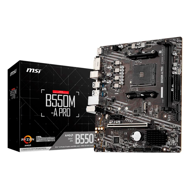 MOTHER MSI B550M-A PRO AM4 (3ERA/4TA/5TA GEN)
