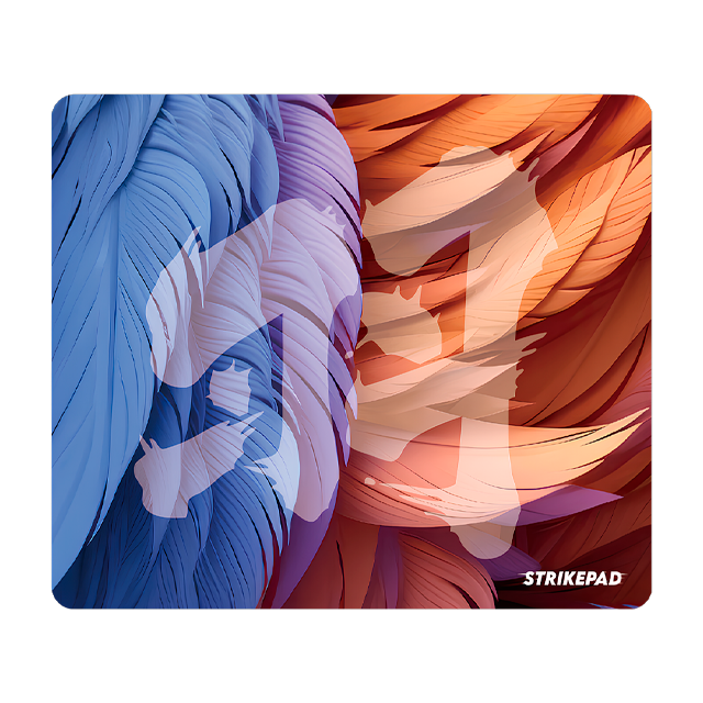 MOUSE PAD FANTECH STRIKEPAD MST491 HOLOGRAPHIC BLUE XL (490X420MM) FIBRA DE VIDRIO SPEED