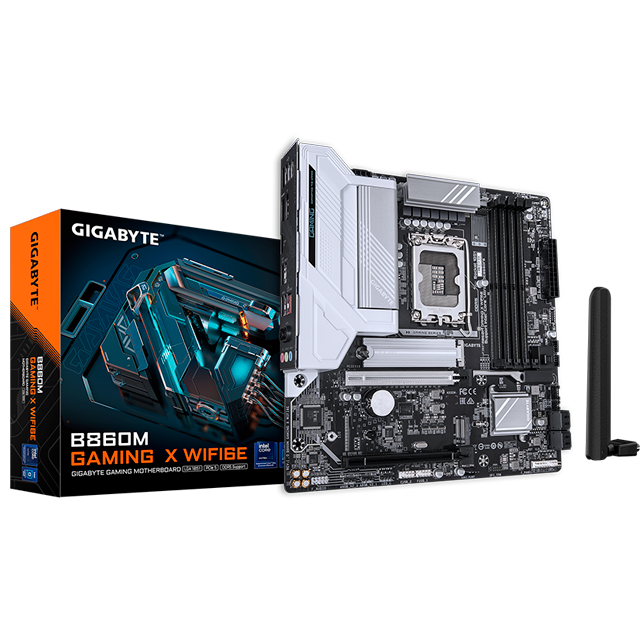 MOTHER GIGABYTE B860M GAMING X WIFI6E LGA1851