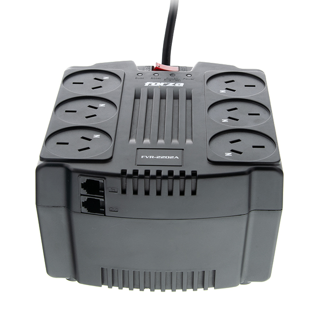 Estabilizador Regulador de Voltaje Forza FVR-2202A 6x Tomas 2200VA