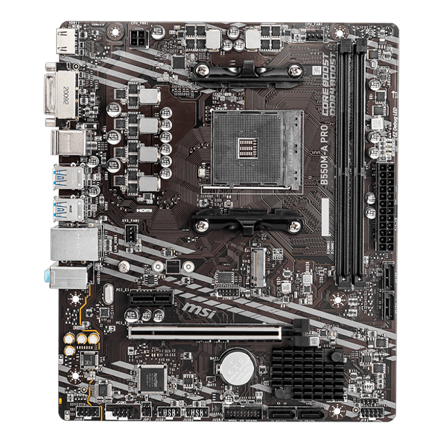 Mother MSI B550M-A PRO AM4 (3ERA/4TA/5TA GEN) — foto 2