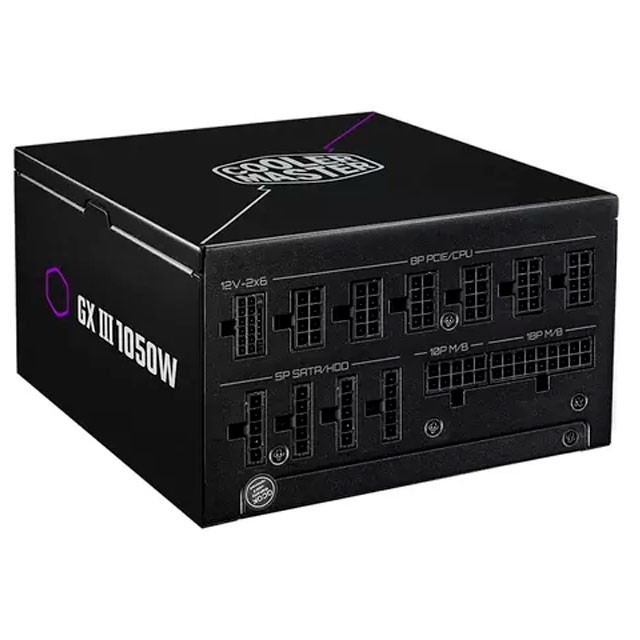 FUENTE COOLER MASTER GX3 1050W 80 PLUS GOLD ATX 3.0 PCIE 5.0 FULL MODULAR