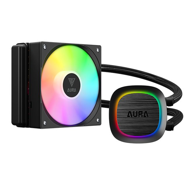 Cooler CPU Watercooler Gamdias Aura GL120 V2 120mm ARGB AMD/Intel